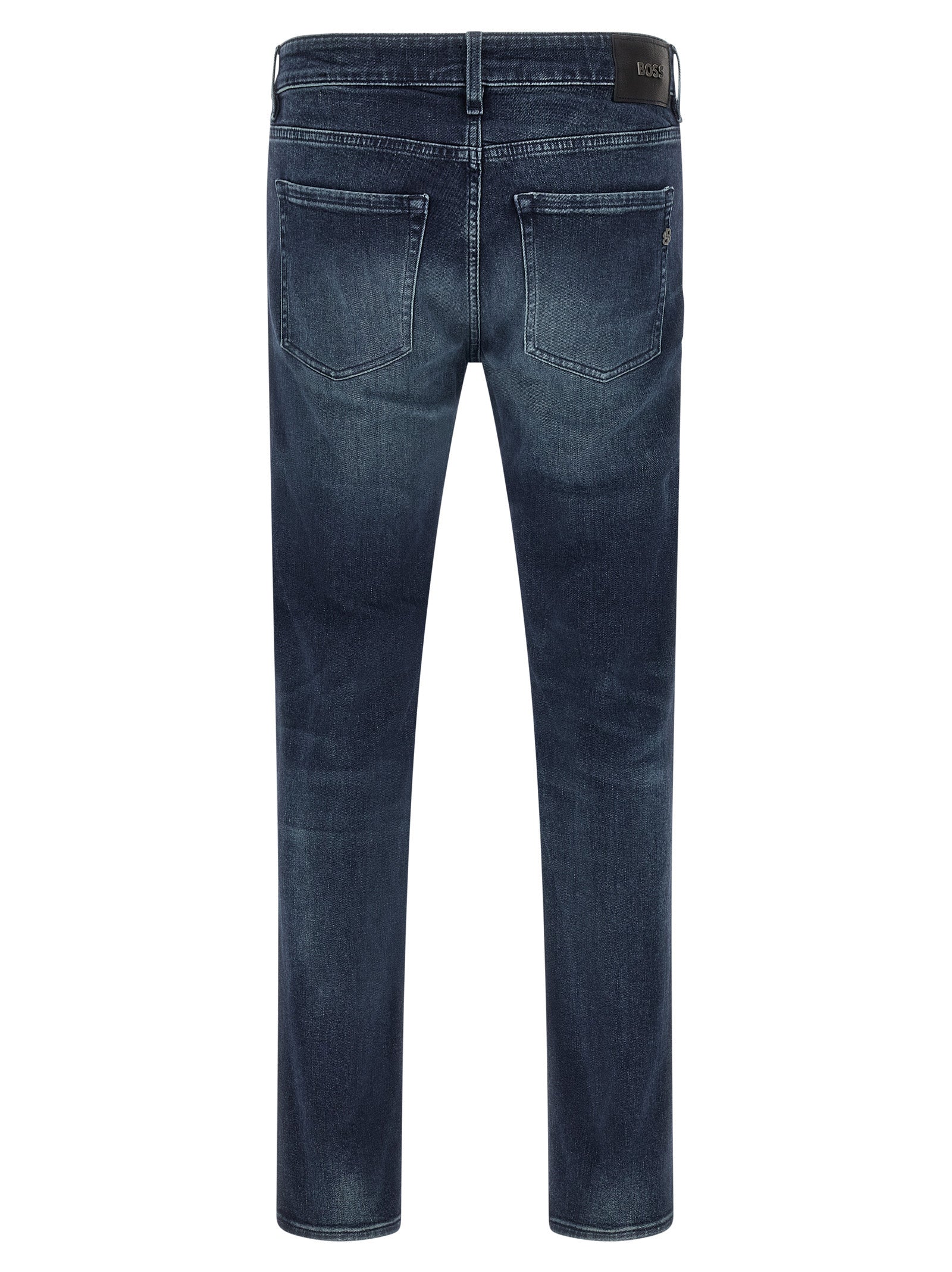 Blaue Jeans aus Baumwolle, Tapered Fit