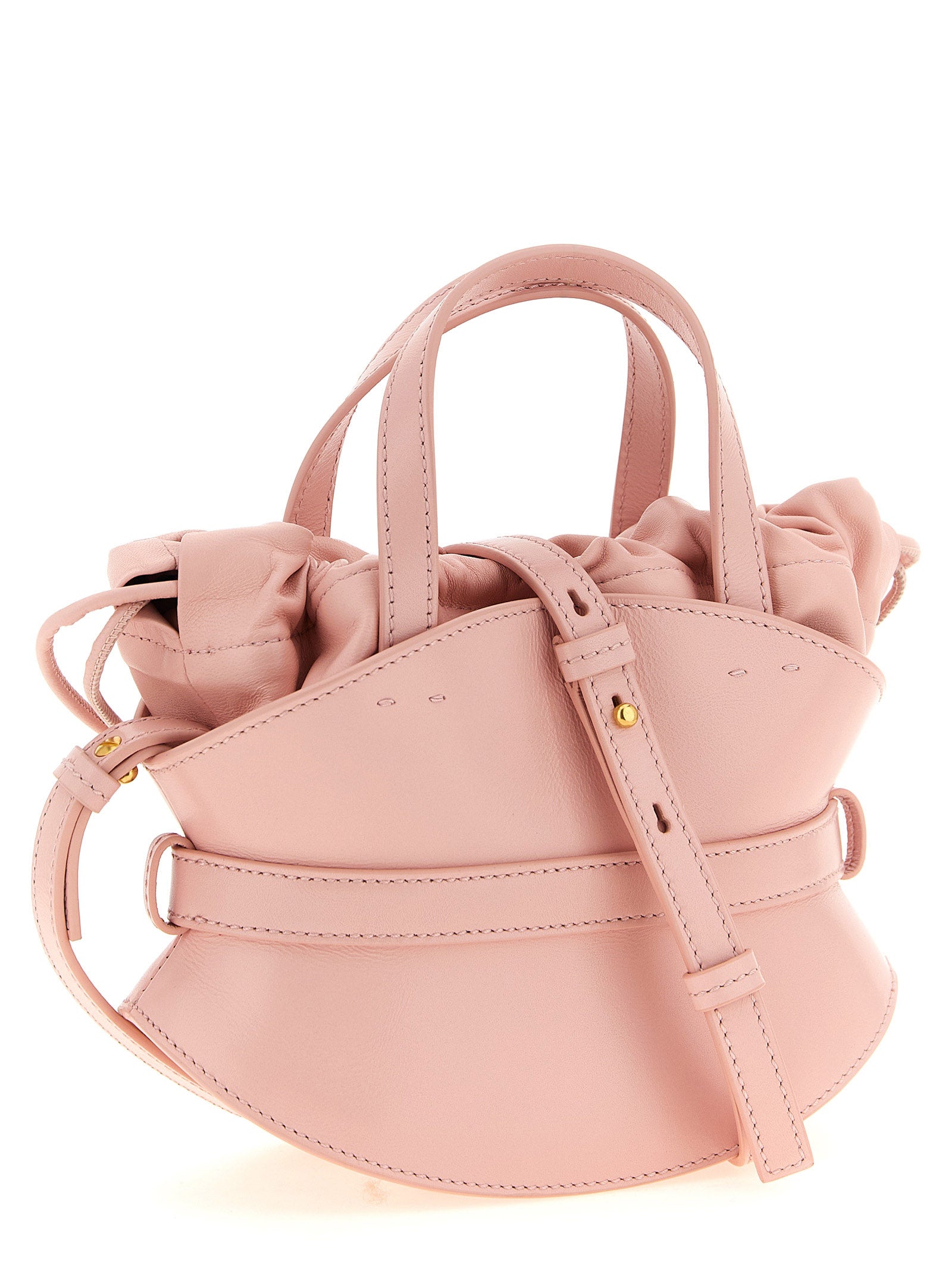 Handtasche aus mehrfarbigem Kalbsleder
