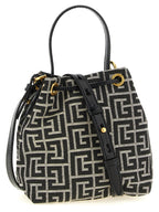 Zweifarbige Handtasche aus Polyester