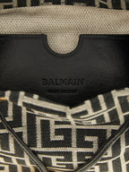 Zweifarbige Handtasche aus Polyester