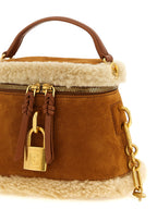 Braune Kalbsleder-Handtasche