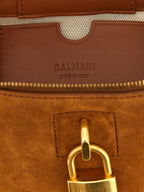 Braune Kalbsleder-Handtasche