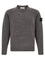 Grauer Baumwollcardigan Stone Island