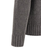 Grauer Baumwollcardigan Stone Island