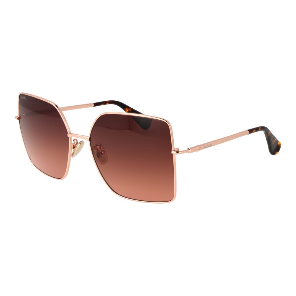 Roségoldfarbene Sonnenbrille aus Metall 1062237