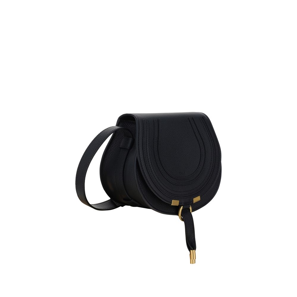 Schwarze Bos Taurus Kalbsleder Schultertasche