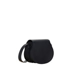 Schwarze Bos Taurus Kalbsleder Schultertasche