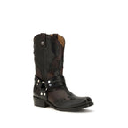 Schwarze Ankle Boots aus Kalbsleder Bos Taurus