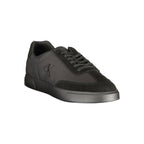 Schwarzer Polyester Sneaker