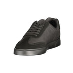 Schwarzer Polyester Sneaker