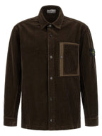 Braune Baumwollbluse