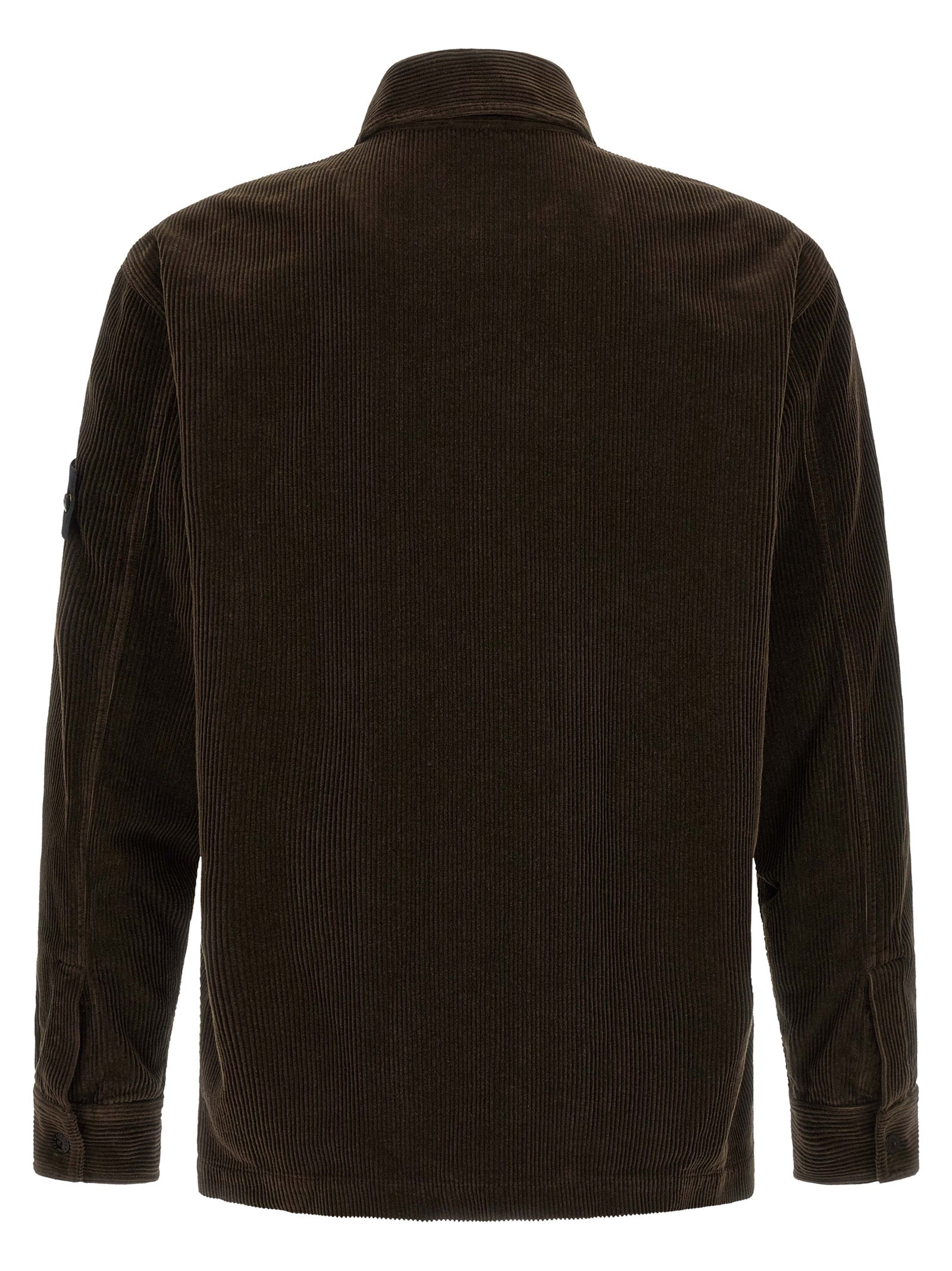 Braune Baumwollbluse