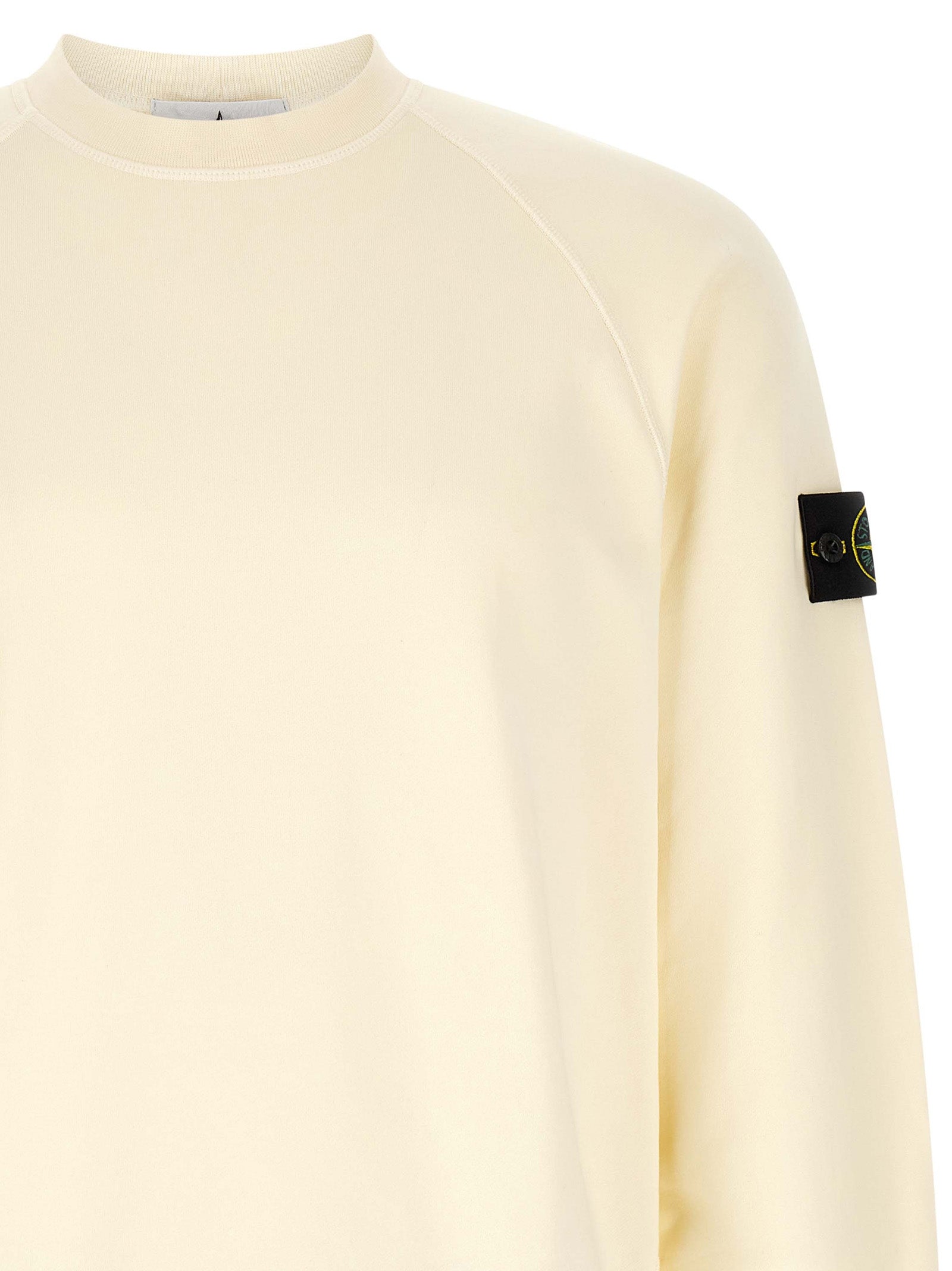 Weißes Baumwoll-Sweatshirt