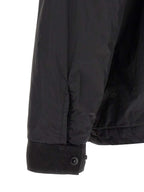 Schwarze Polyamid-Shell-Jacke