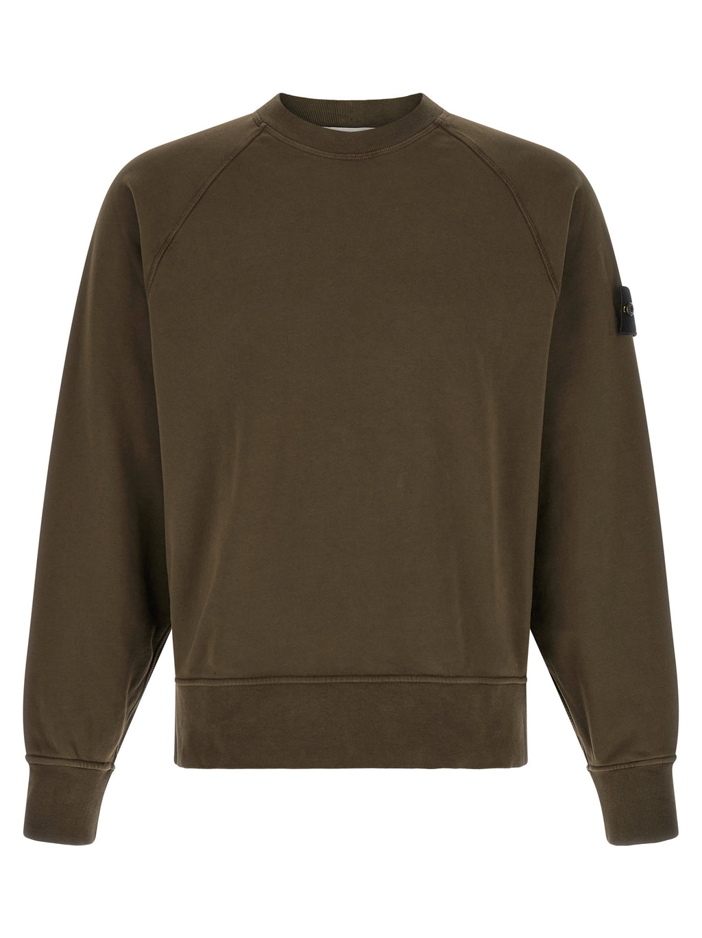 Grauer Baumwollpullover