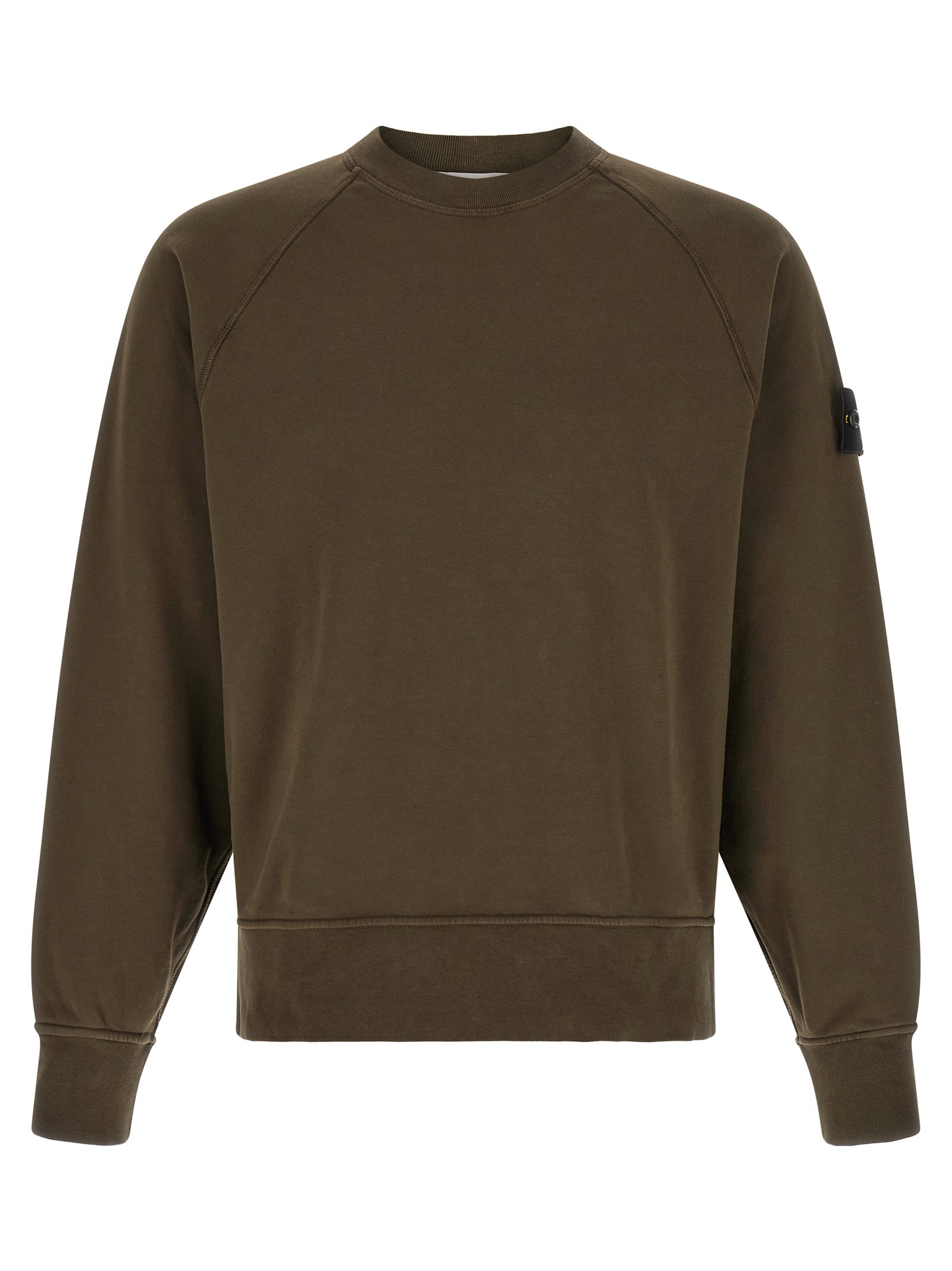 Grauer Baumwollpullover