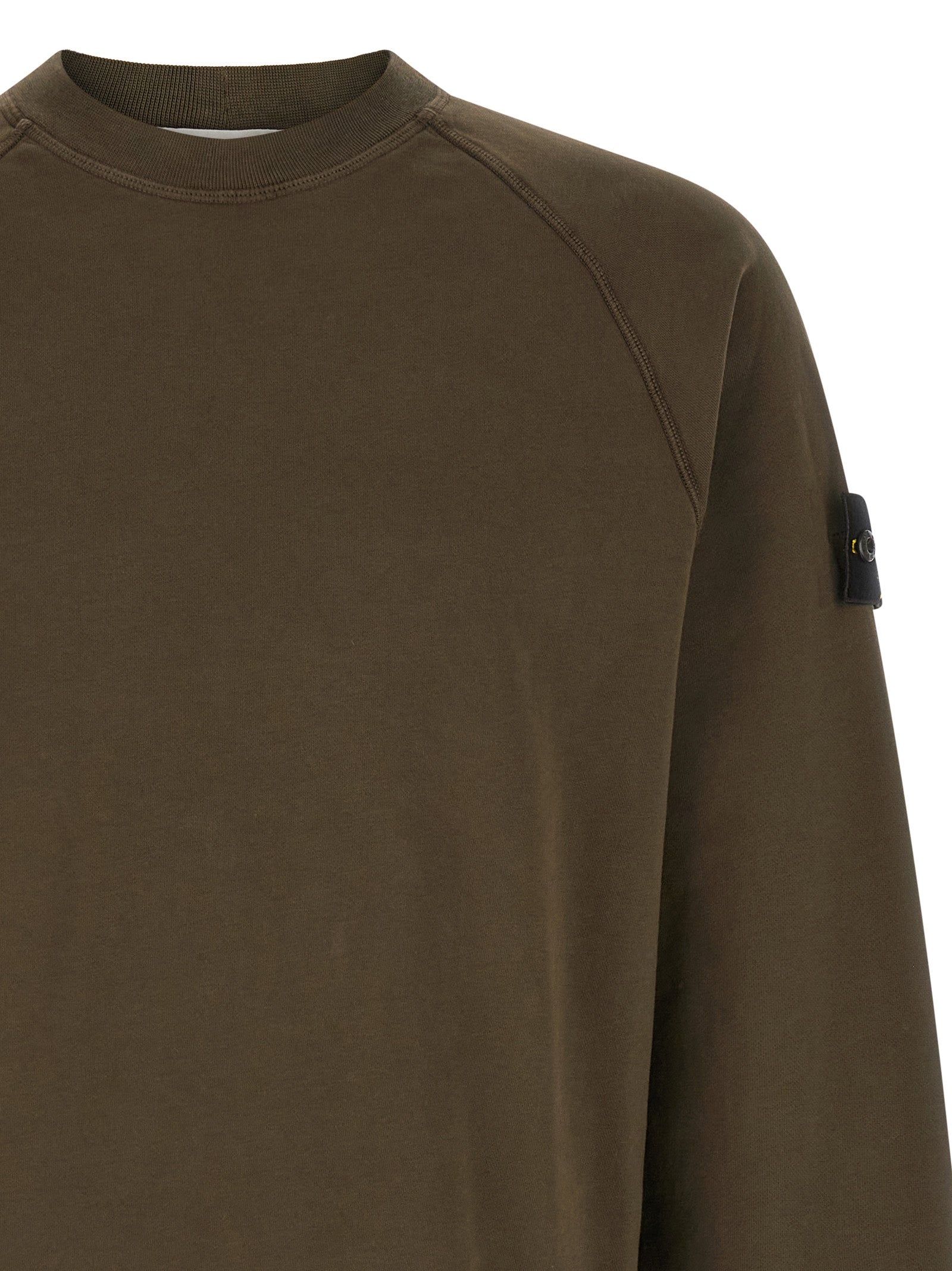 Grauer Baumwollpullover