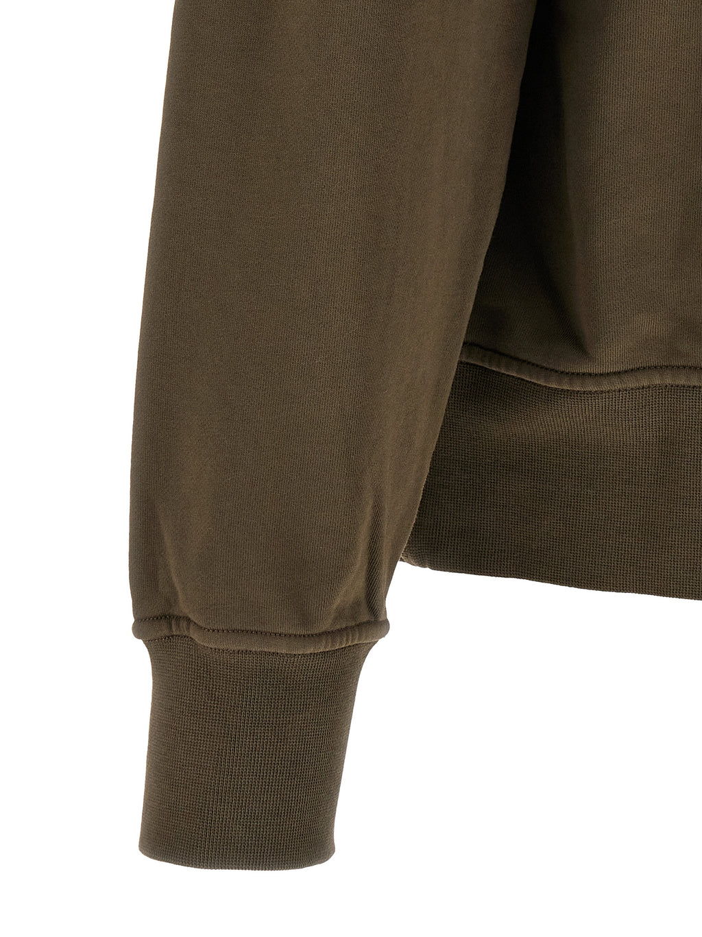 Grauer Baumwollpullover