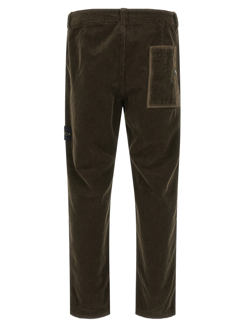 Graue Baumwoll-Freizeithose