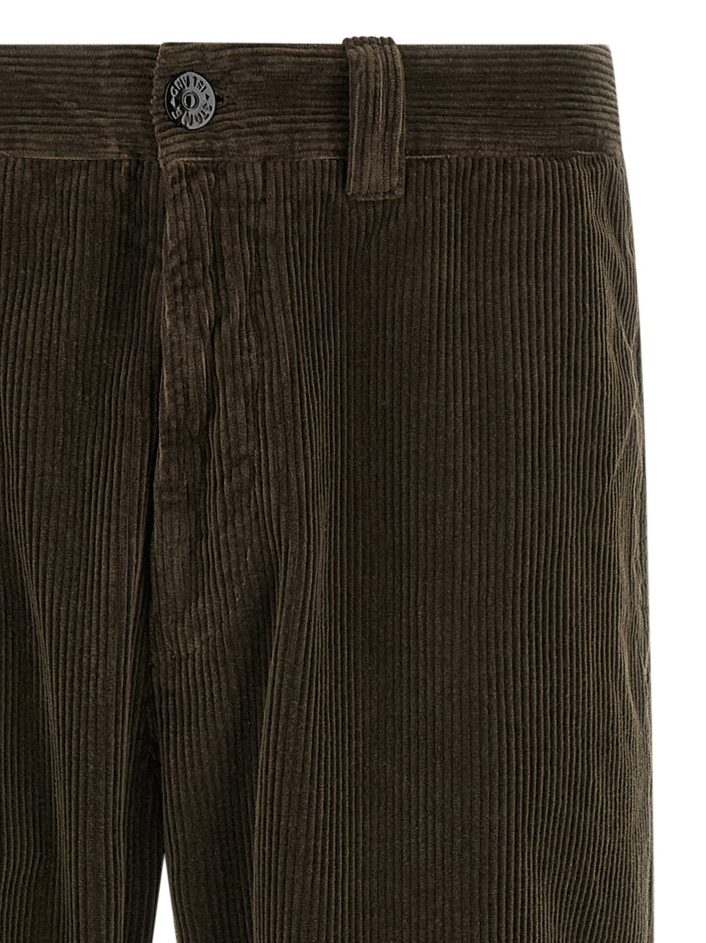 Graue Baumwoll-Freizeithose