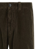 Graue Baumwoll-Freizeithose