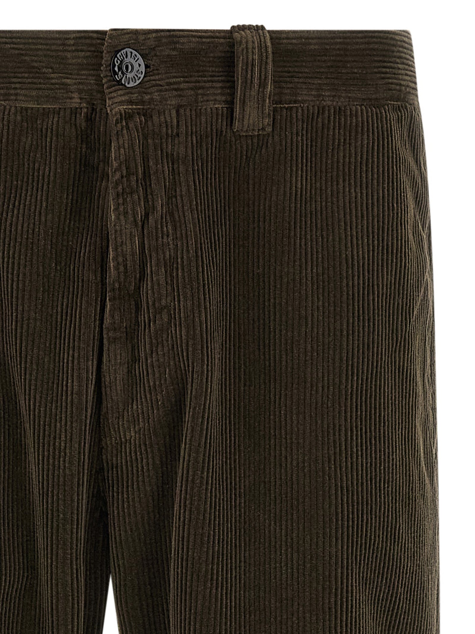 Graue Baumwoll-Freizeithose