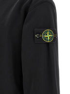 Schwarzer Baumwoll-Sweatshirt