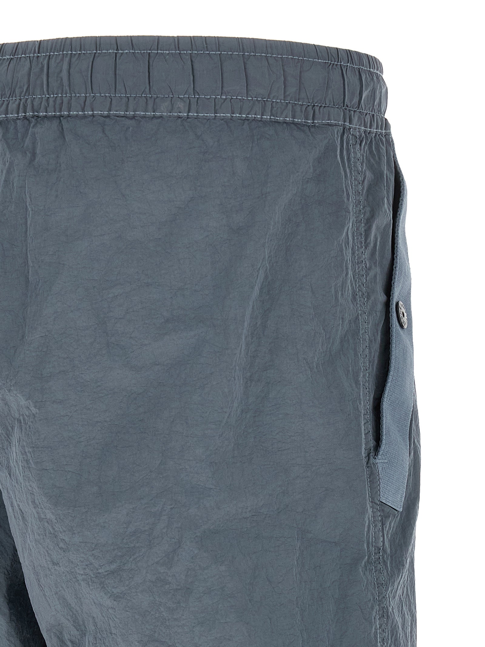 Graue Polyamid-Jogginghose (Trainingshose)