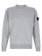 Grauer Baumwollpullover