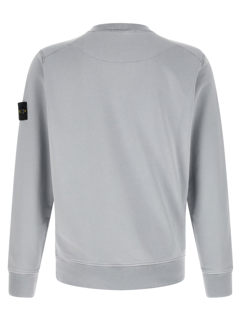 Grauer Baumwollpullover