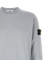 Grauer Baumwollpullover
