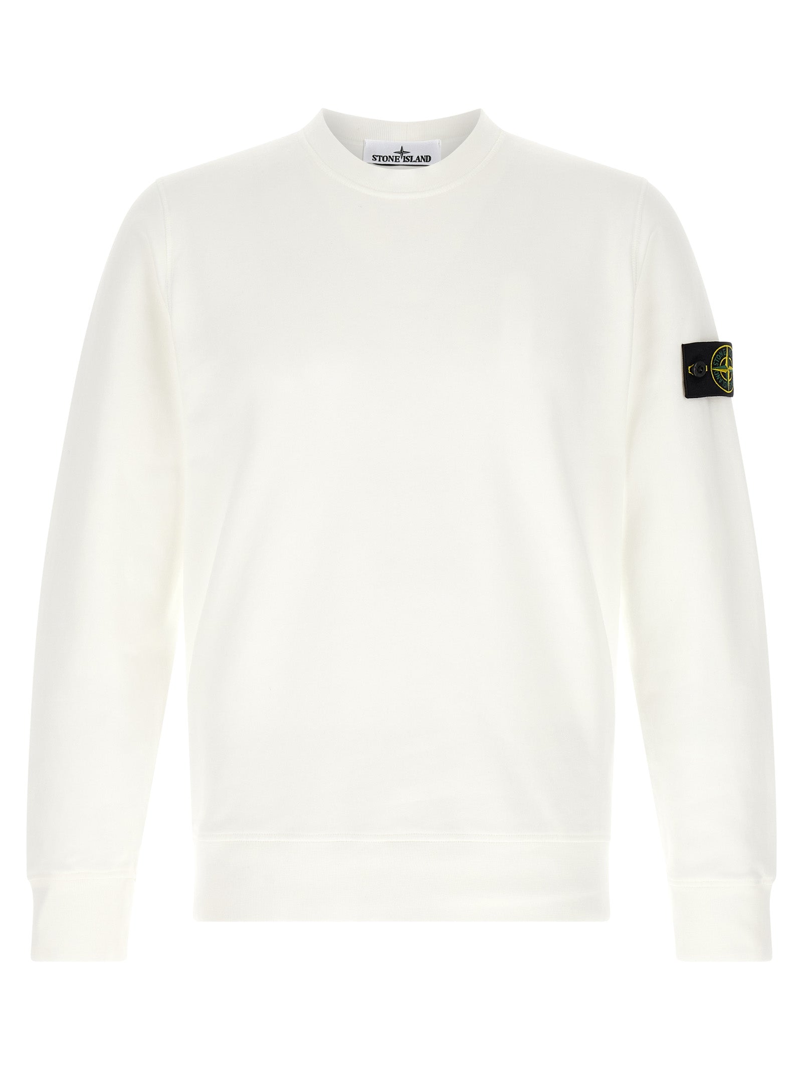 Weißes Baumwoll-Sweatshirt