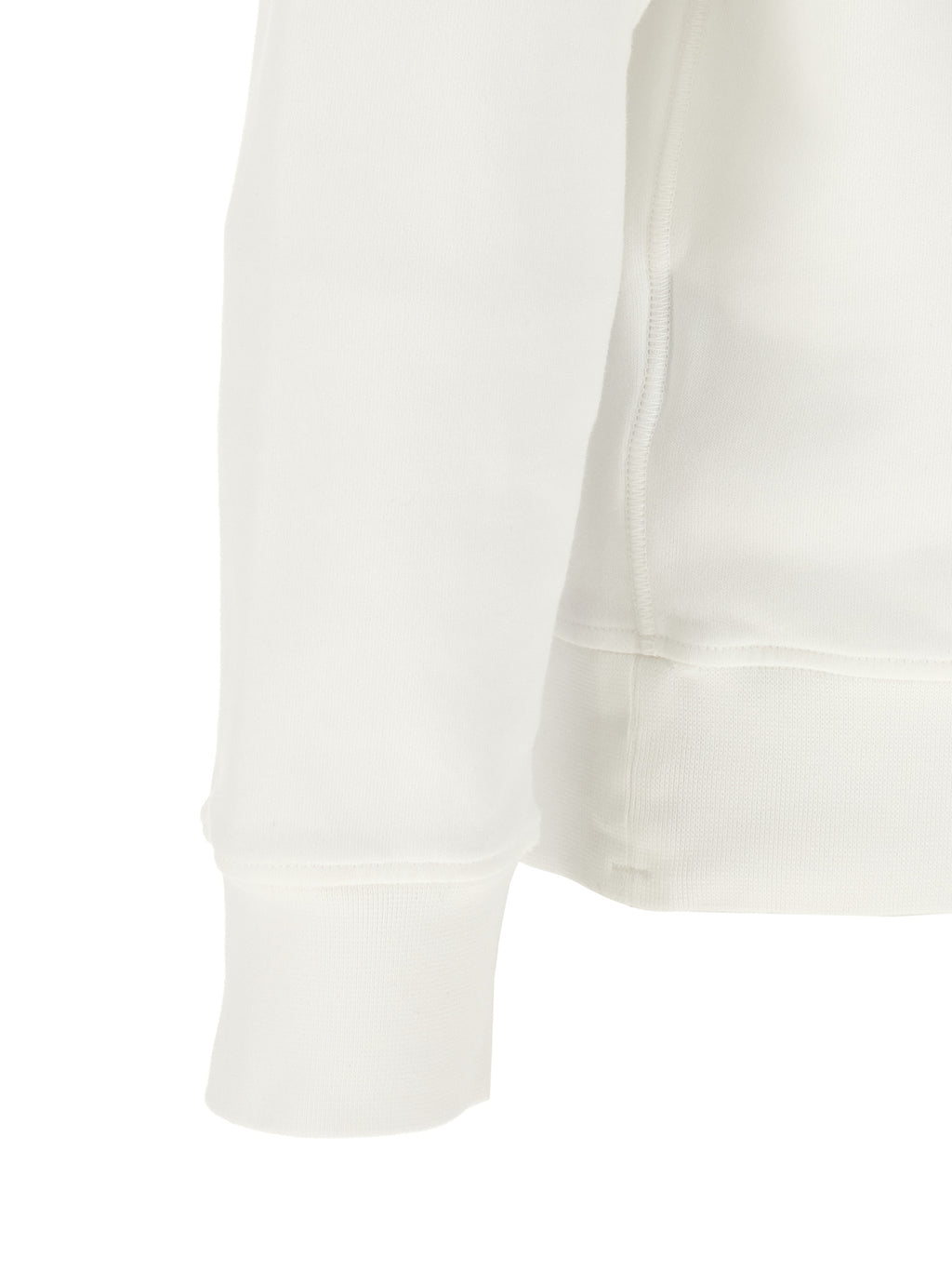 Weißes Baumwoll-Sweatshirt