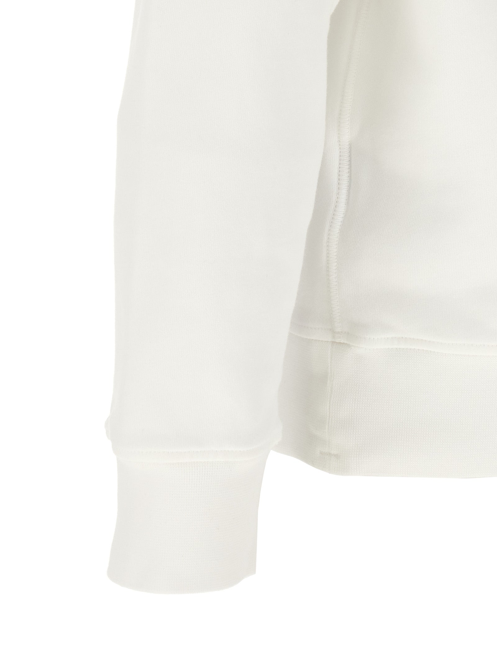Weißes Baumwoll-Sweatshirt