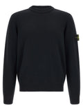 Blauer Cardigan aus Schurwolle
