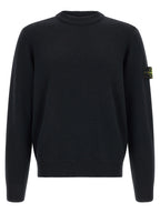 Blauer Cardigan aus Schurwolle