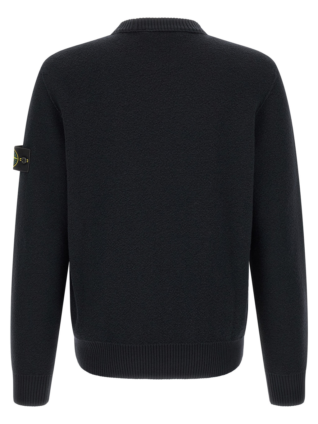 Blauer Cardigan aus Schurwolle