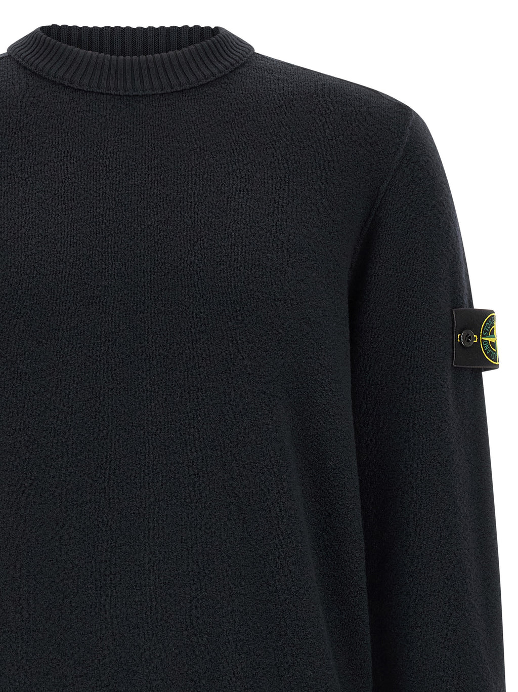 Blauer Cardigan aus Schurwolle