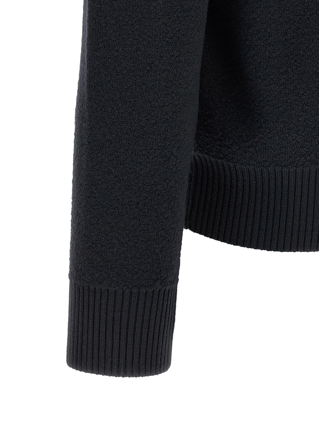 Blauer Cardigan aus Schurwolle