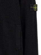 Schwarzer Cardigan aus Schurwolle