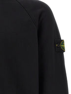 Schwarzer Baumwoll-Sweatshirt
