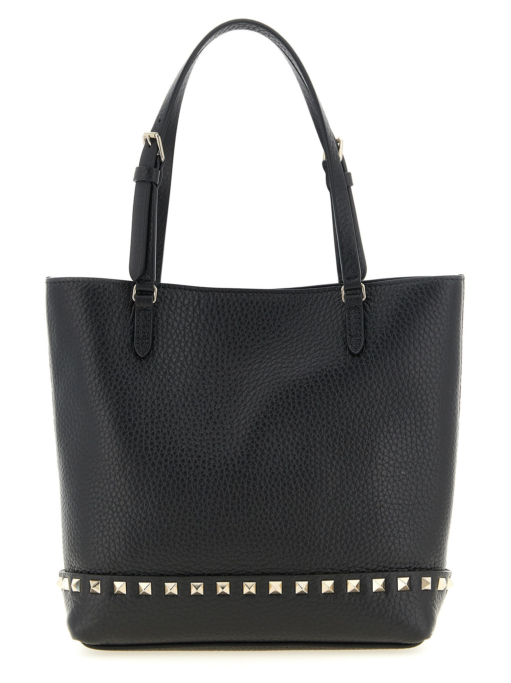 Schwarze Kalbsleder-Schultertasche