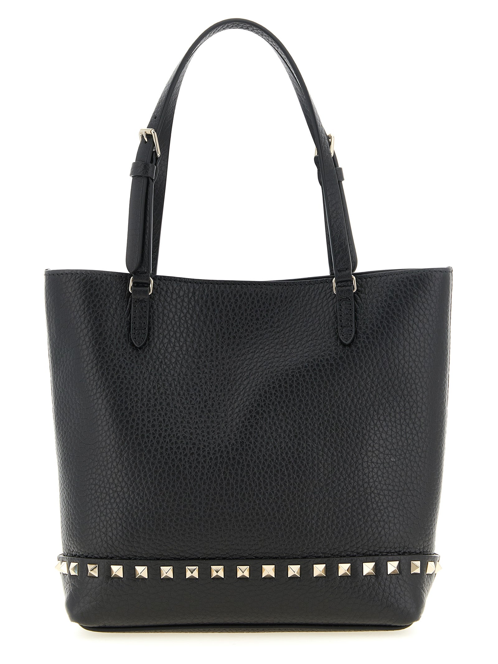 Schwarze Kalbsleder-Schultertasche