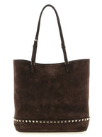 Braunes Kalbsleder Damen Crossbody Tasche