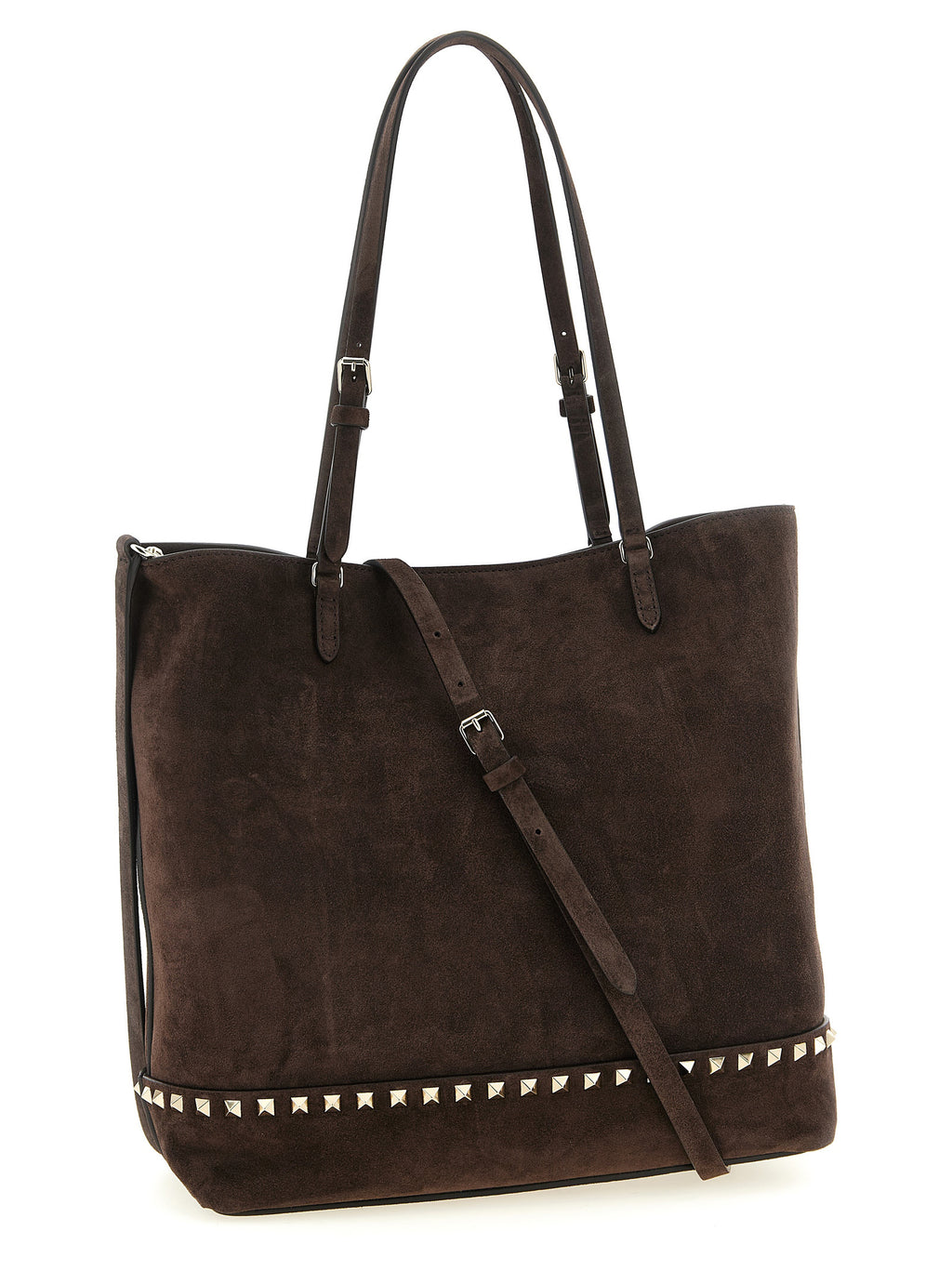 Braunes Kalbsleder Damen Crossbody Tasche
