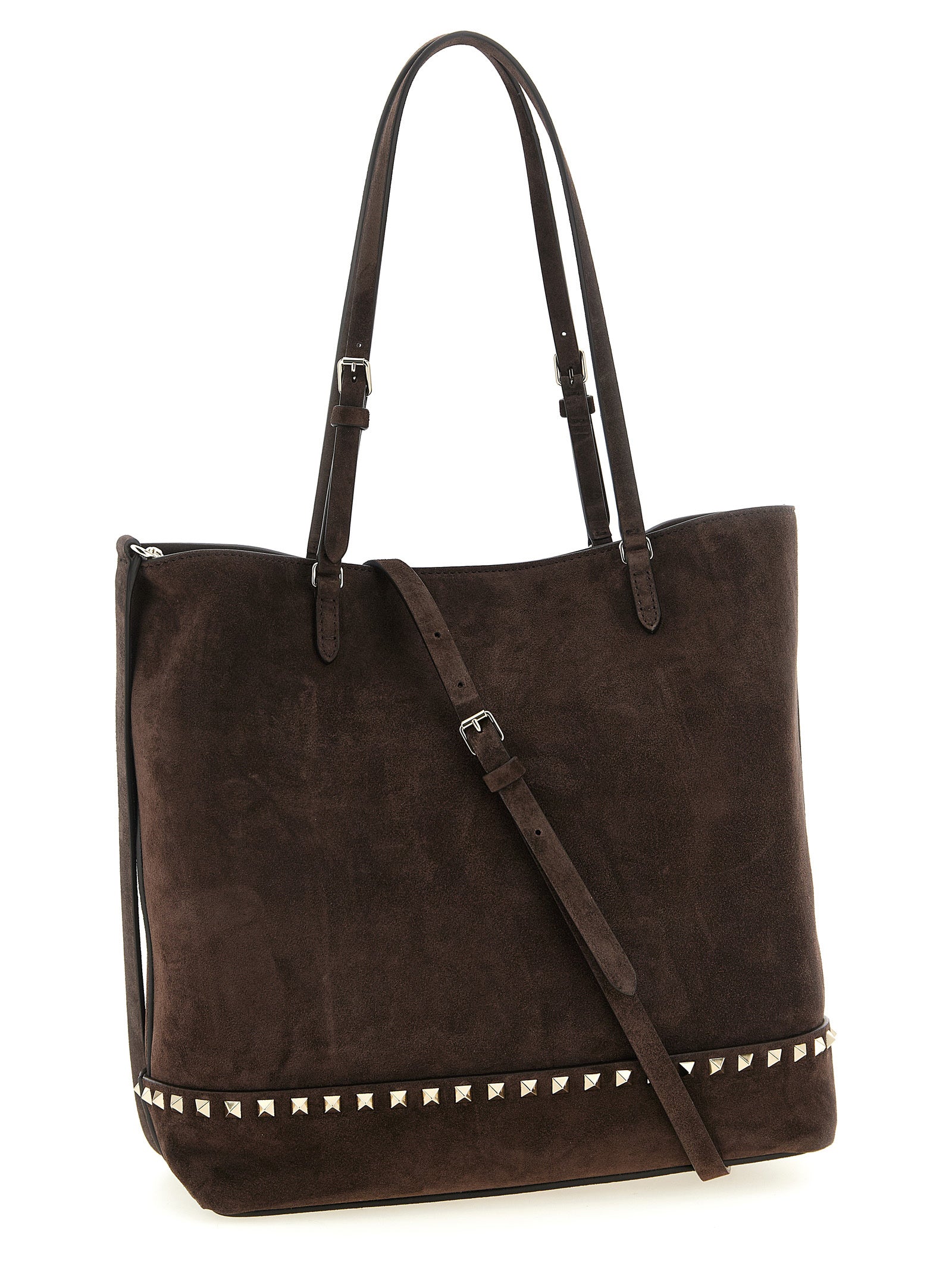 Braunes Kalbsleder Damen Crossbody Tasche