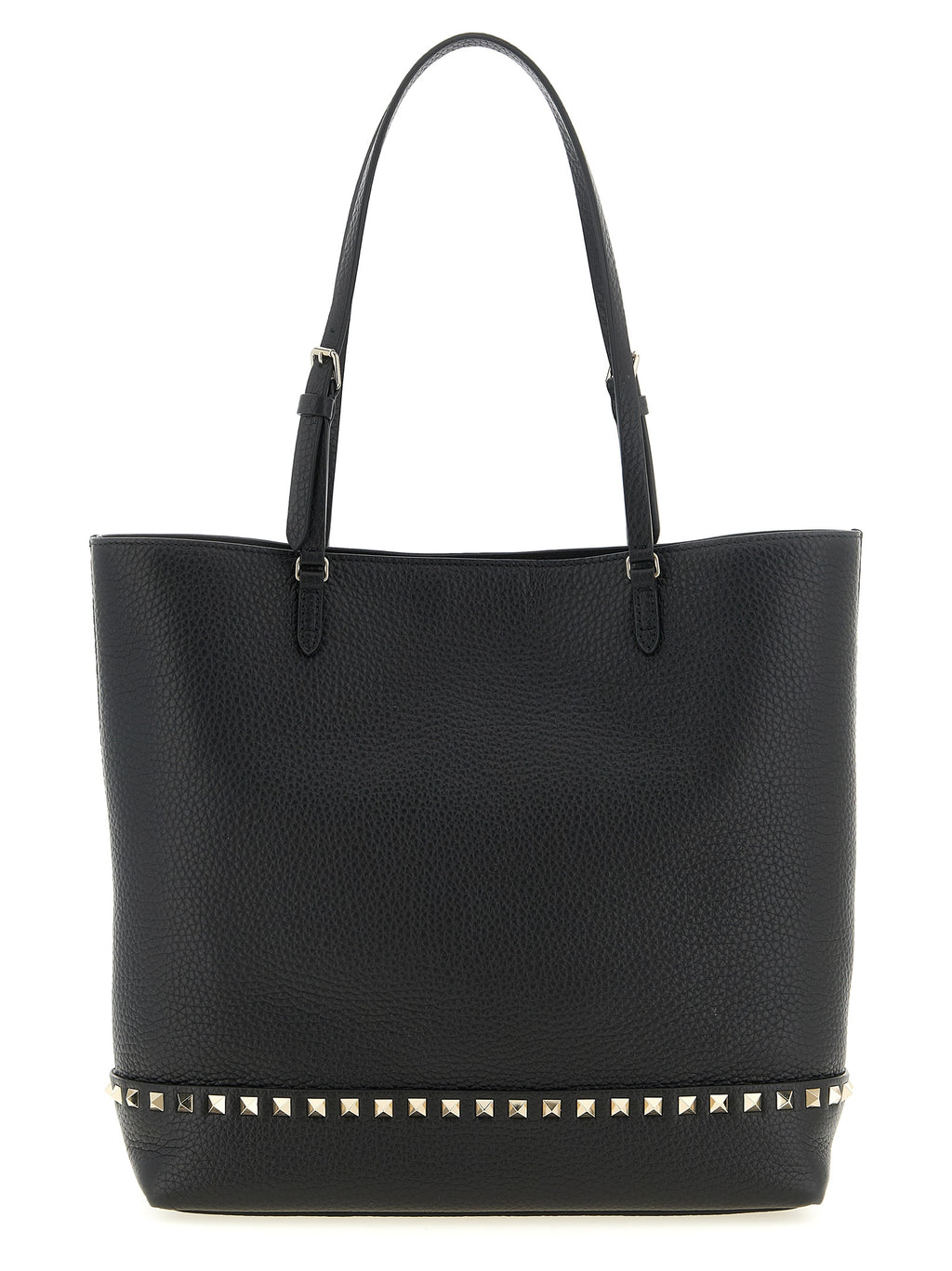 Schwarze Kalbsleder-Schultertasche
