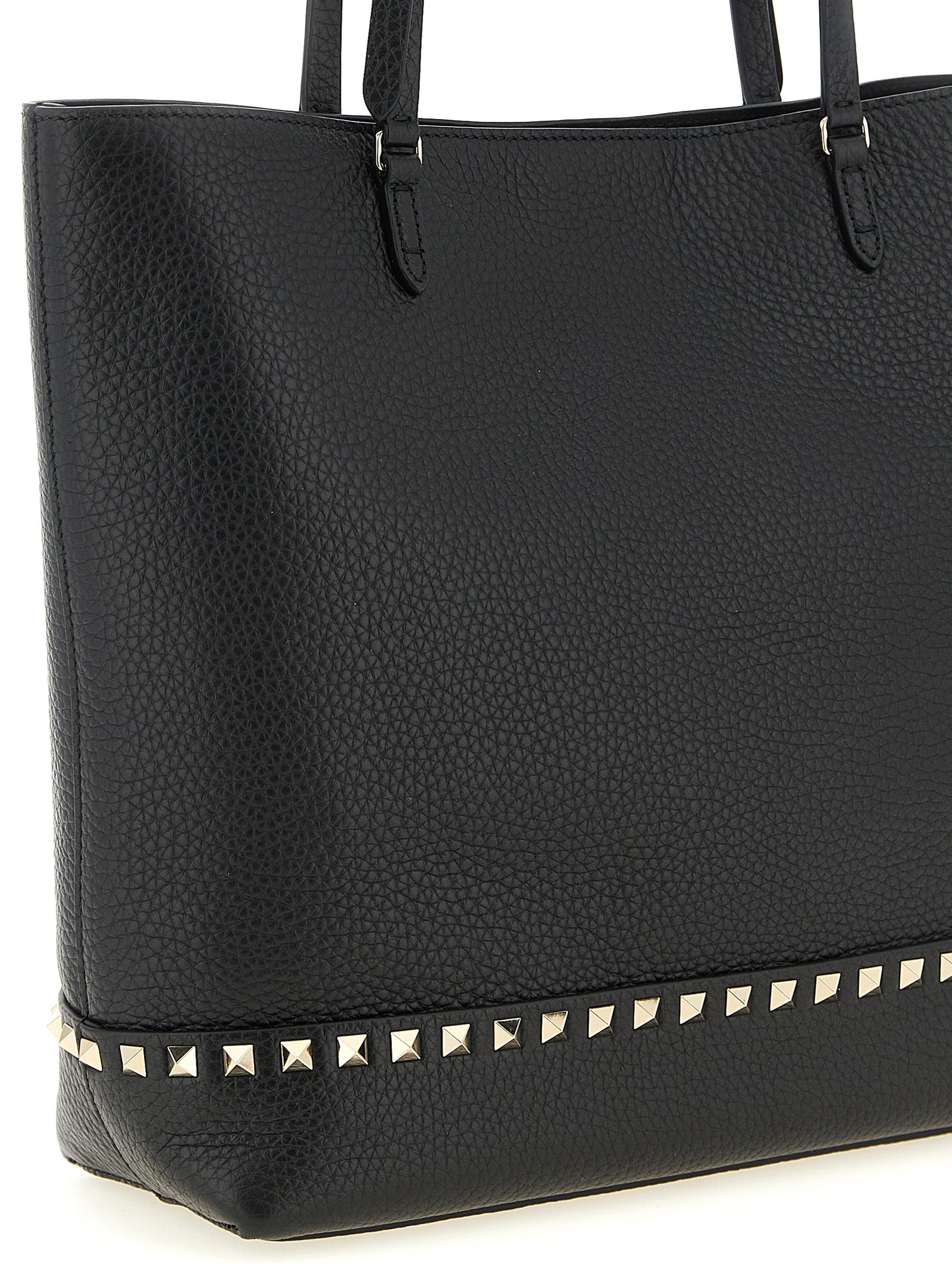 Schwarze Kalbsleder-Schultertasche
