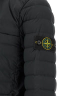Schwarze Polyamid-Shell-Jacke