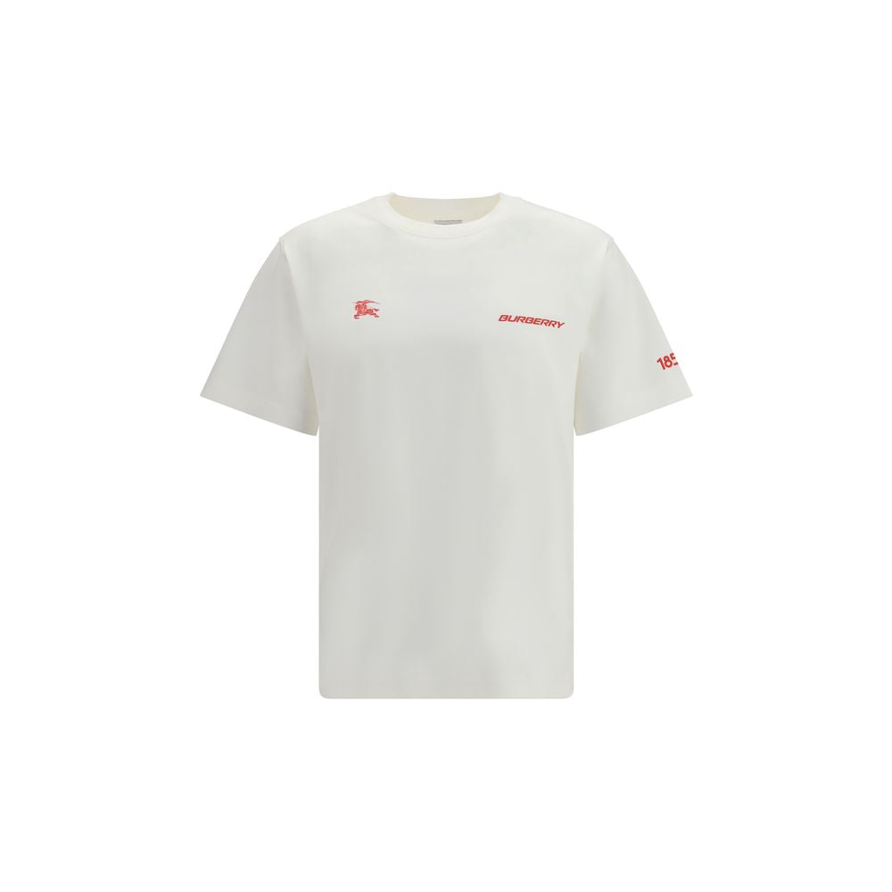 Weißes Baumwoll-T-Shirt